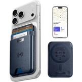 ESR MagSafe Wallet met Find My Functionaliteit en RFID-blokkering - Donkerblauw
