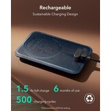 ESR MagSafe Wallet met Find My Functionaliteit en RFID-blokkering - Donkerblauw