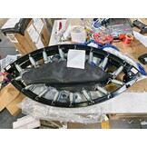 Fitness trampoline - opvouwbaar - ⌀ 101x22,5 cm - blauw