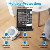 Accu voor iRobot Braava Jet M6 Serie - 74% Korting!