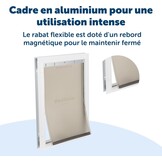 PetSafe Staywell Aluminium Hondenluik Maat L met Magneetsluiting