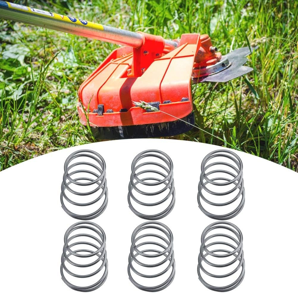 Raguso 5 stuks hoogwaardige graskop hoofdveren accessoires hoofdveer vervanging geschikt voor universele bosmaaier onderdelen