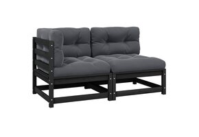 vidaXL Loungeset Grenenhout 2-delig (35% Korting)