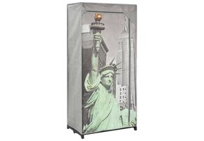 VidaXL Kledingkast New York - 75x45x160 cm - 40% Korting