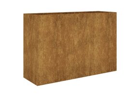 vidaXL Verhoogde Plantenbak Cortenstaal (120x40x80cm) - 59% Korting!