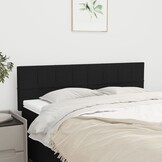 VidaXL Hoofdborden Stof Zwart - 77% Korting