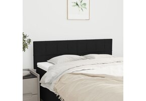 VidaXL Hoofdborden Stof Zwart - 77% Korting