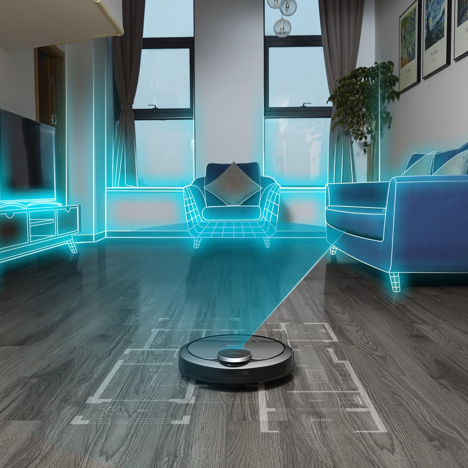 Robotstofzuiger DEEBOT 901 | Laser Navigatie | 37% Korting