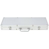 vidaXL Pokerset met 500 chips aluminium