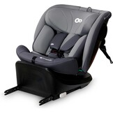Kinderkraft I-GROW I-SIZE 40-150 cm Autostoeltje 0-36 kg, 360 draaien, met Isofix, afstelbare hoofdsteun 12 verstelniveaus, Extra veiligheidsvoorzieningen, Groep 0/1/2/3, tot 12 jaar, Grijs