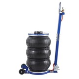 VEVOR 5 Ton Pneumatische Krik Bereik 140-470 mm Pneumatische Hefkrik 0,8-1,0 MPa 3 Luchtkussens Lange Verstelbare Handgreep Snelheffen voor Auto Reparatie Onderhoud SUV Werkplaats Garage