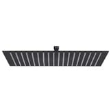 vidaXL Vierkante Regendouchekop 50x50cm Zwart - 54% Korting