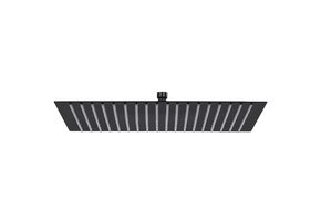 vidaXL Vierkante Regendouchekop 50x50cm Zwart - 54% Korting