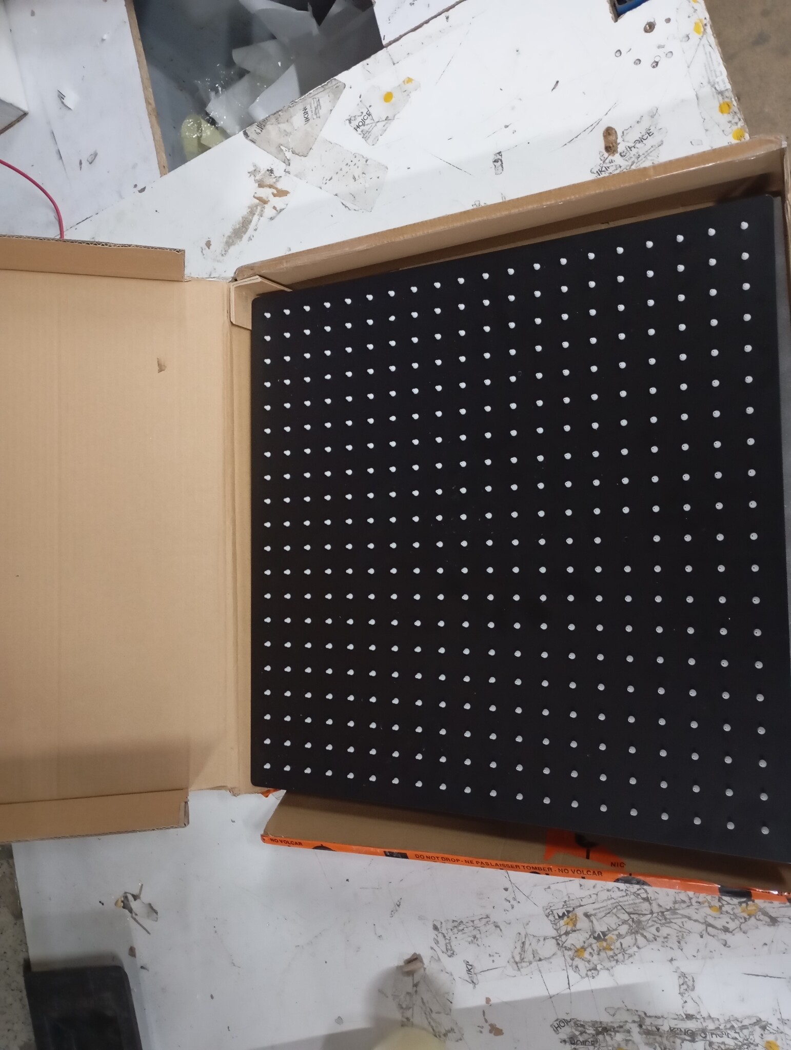 vidaXL Vierkante Regendouchekop 50x50cm Zwart - 54% Korting