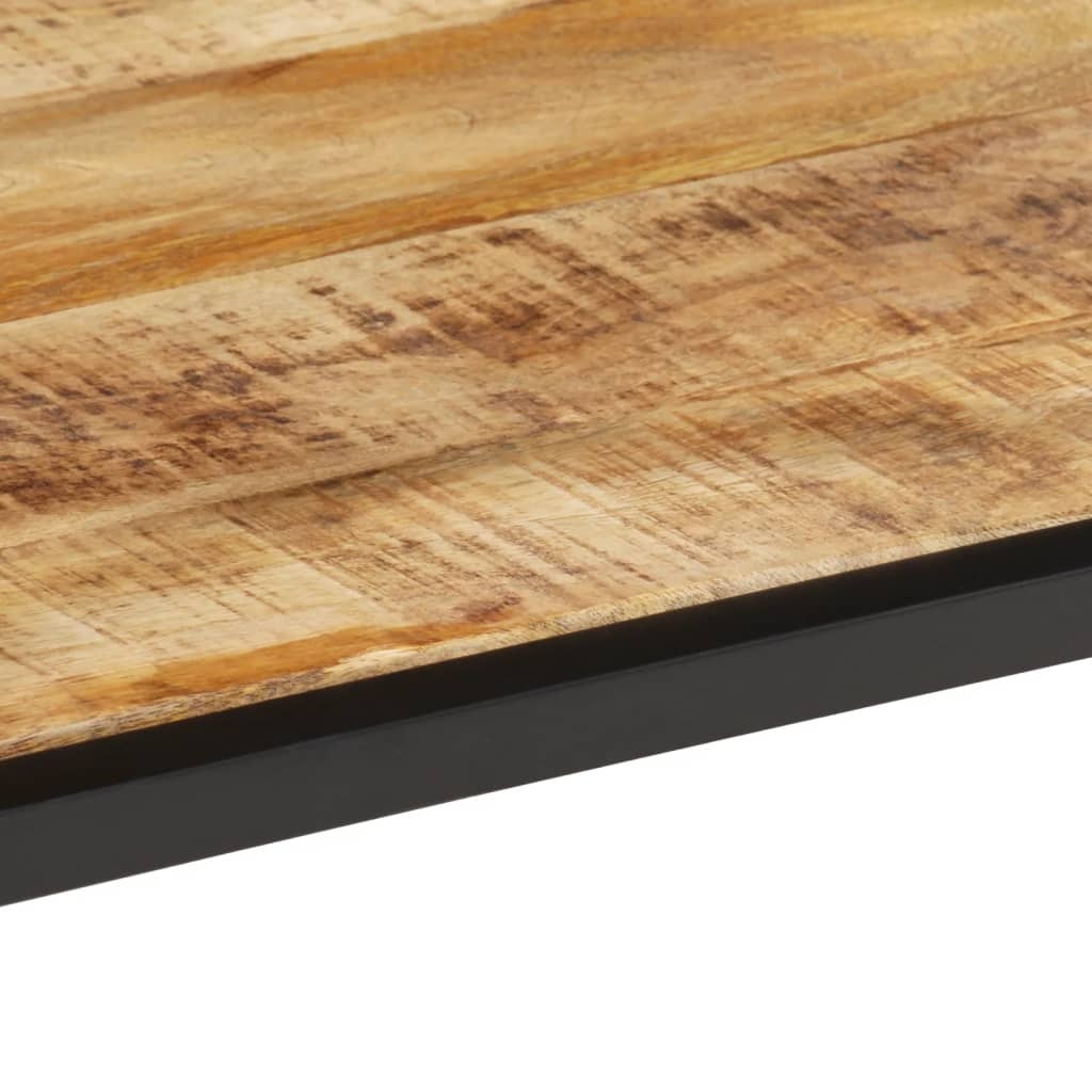 vidaXL Salontafel 55x55x45 cm massief ruw mangohout