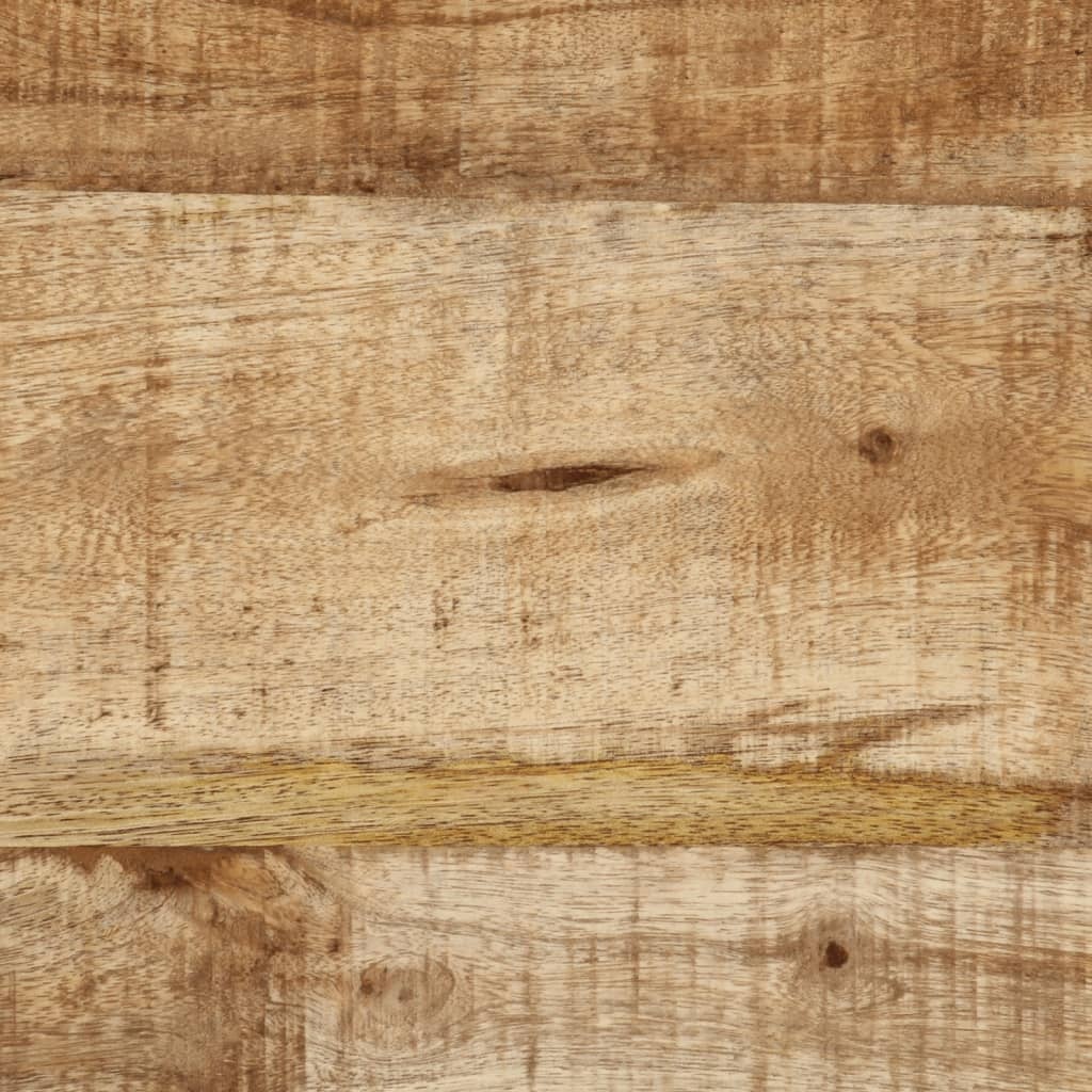 vidaXL Salontafel 55x55x45 cm massief ruw mangohout