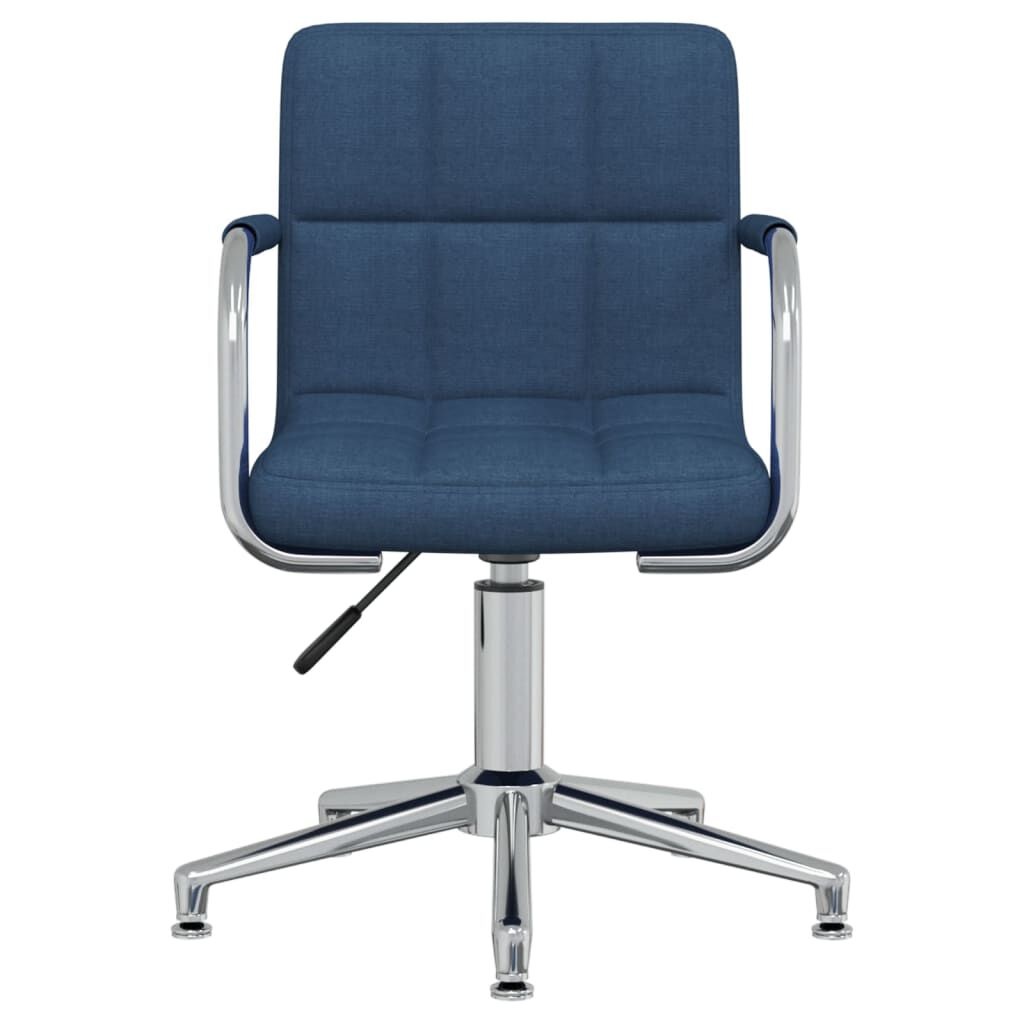 Blauwe Draaibare Eetkamerstoel Stof - 60% Korting!