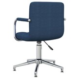 Blauwe Draaibare Eetkamerstoel Stof - 60% Korting!
