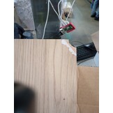 vidaXL Dressoir met lade Artisan Eiken 34,5 x 34 x 90 cm Bewerkt hout