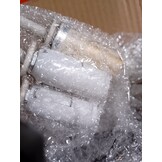 vidaXL Kroonluchter wit metaal 8 x E14 lampen