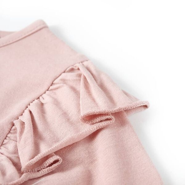 Kindershirt Roze Musjes Lange Mouwen - Maat 104 (46% Korting)