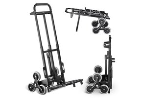 Opvouwbare Trappenwagen - 208kg - 34% Korting!