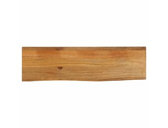 vidaXL Tafelblad met natuurlijke rand 120x40x3,8 cm massief mangohout