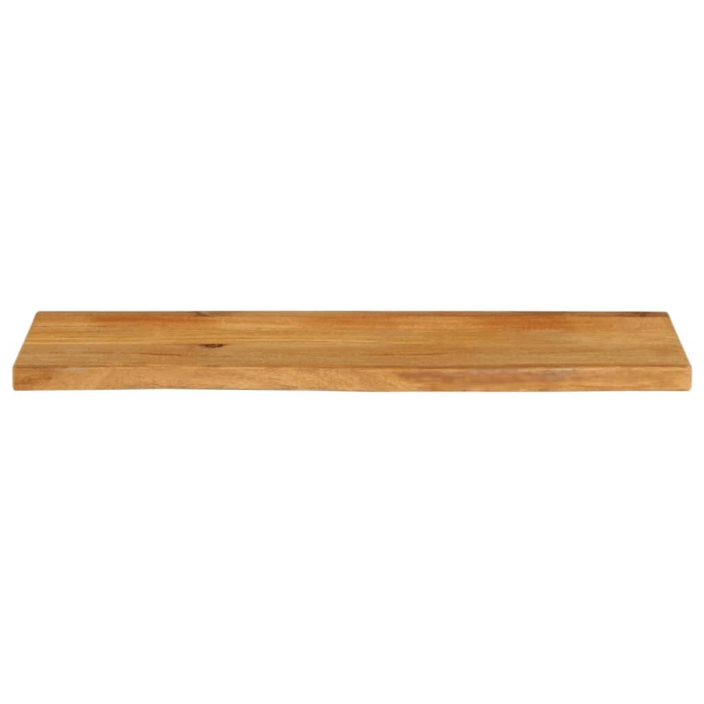 vidaXL Tafelblad met natuurlijke rand 120x40x3,8 cm massief mangohout