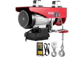 Elektrische Lier 400/800kg 1450W - 35% Korting!