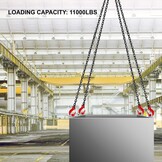 4-poots Hijsketting Sling 5T, 8mm, 1.5m - 34% Korting!