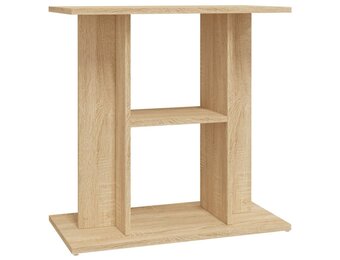 vidaXL Aquariumstandaard 60x30x60 cm bewerkt hout sonoma eikenkleurig