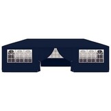 vidaXL Partytent met zijwanden professioneel 90 g/m² 4x9 m blauw