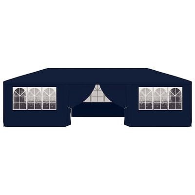 vidaXL Partytent met zijwanden professioneel 90 g/m² 4x9 m blauw