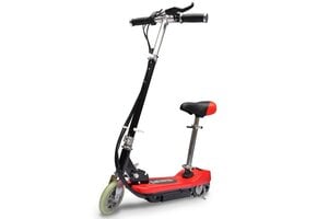 Elektrische Step VidaXL met Zitje Rood - 30% Korting!