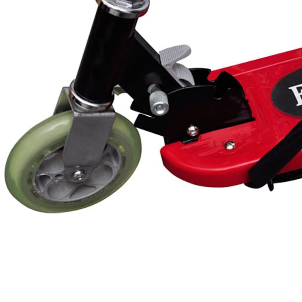 vidaXL Step elektrisch met zitje 120 W rood