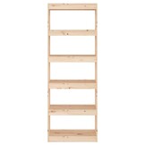vidaXL Grenenhouten Boekenkast/Kamerscherm (60x30x167,5 cm) - 34% Korting!