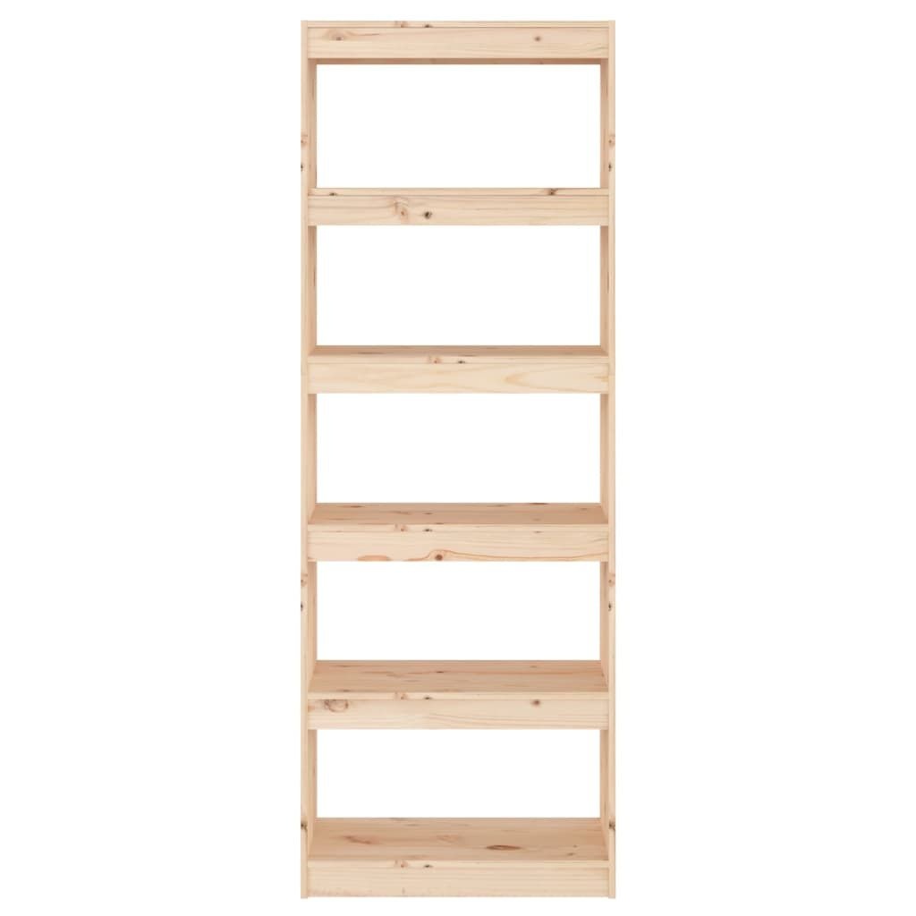 vidaXL Grenenhouten Boekenkast/Kamerscherm (60x30x167,5 cm) - 34% Korting!