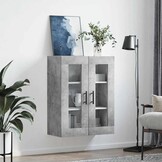 VidaXL Hangkast Betongrijs - 34% Korting!