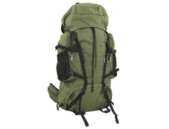 vidaXL Wandelrugzak 80 L oxford stof legergroen