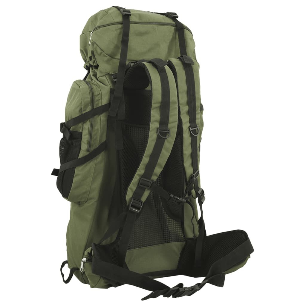 vidaXL Wandelrugzak 80 L oxford stof legergroen