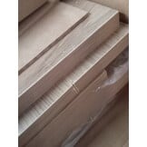 vidaXL Nachtkastje met lade artisanaal eikenkleurig 50 x 34.5 x 50 cm.