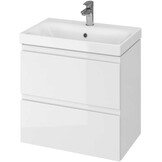 Cersanit Moduo Slim 60 Wit badkamermeubel met wastafel
