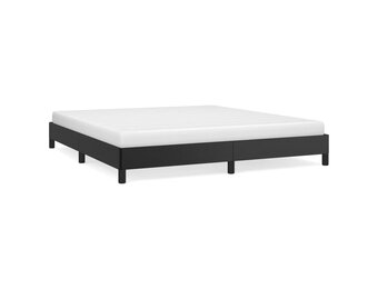 vidaXL Bedframe Kunstleer Zwart 160x200cm | Nu 34% Korting!