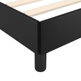 vidaXL Bedframe Kunstleer Zwart 160x200cm | Nu 34% Korting!