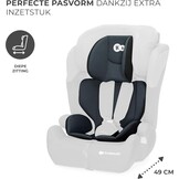 Kinderkraft COMFORT UP I-SIZE 76-150 cm Autostoeltje 9-36 kg, afstelbare hoofdsteun, veiligheidssystemen, Diepe zitting, Eenvoudig te reinigen, Groep 1/2/3, tot 12 jaar, zwart