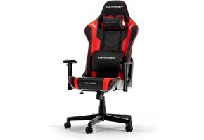 Gaming Stoel tot 185 cm | Faux Leer Zwart-Rood | 59% Korting