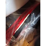 DXRacer Prince P132 Gaming Stoel Faux Leer Zwart-Rood tot 185 cm