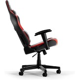 DXRacer Prince P132 Gaming Stoel Faux Leer Zwart-Rood tot 185 cm