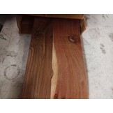 Acaciahout Wandschap met Natuurlijke Rand 80x20 cm - 53% Korting!