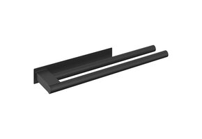 vidaXL Handdoekrek Zwart - 32% Korting!